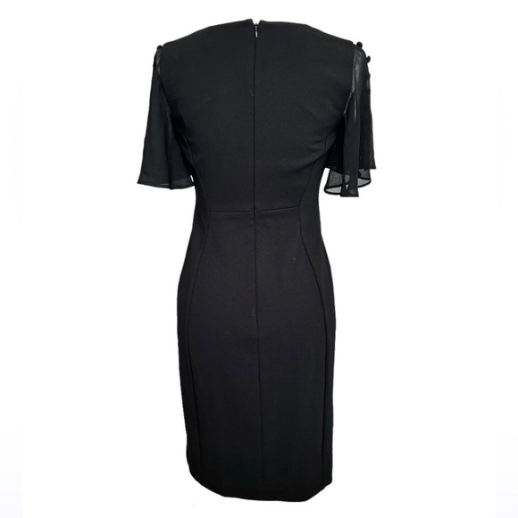 Calvin Klein Crepe Chiffon sheath Women Size 6P - Picture 5 of 11